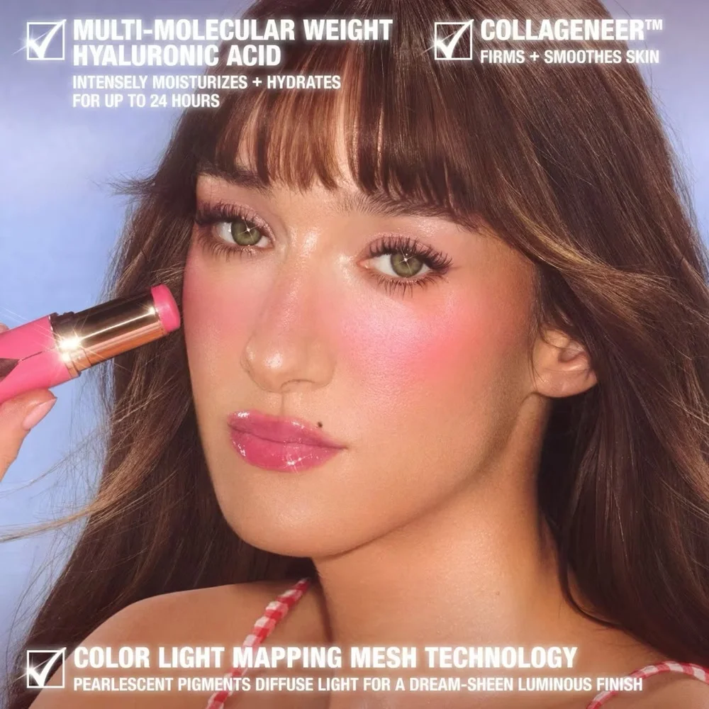 Charlotte Tilbury ‘Pinky Glow’ Unreal Lip + Cheek Glow Blush Stick